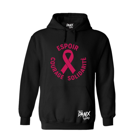 Sweat OCTOBRE ROSE (ESPOIR COURAGE SOLIDARITE) [DANIX CENSORED]